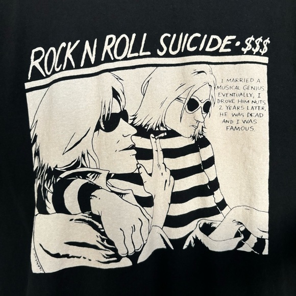 Kurt Cobain Graphic T-Shirt - Picture 2 of 3